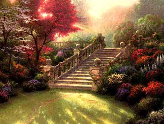 Kinkade - Stairway to Paradise