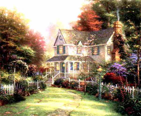 Kinkade - Victorian Garden II